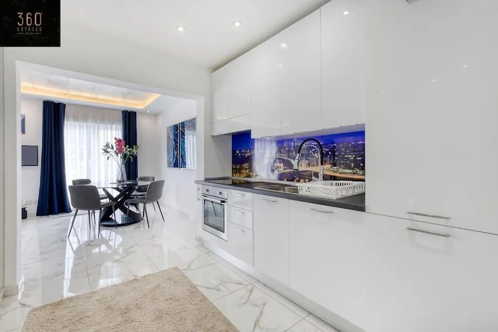 Stylish 1Br Penthouse W Panoramic Views & Bbq By 360 Estates Apartment Gzira Malta