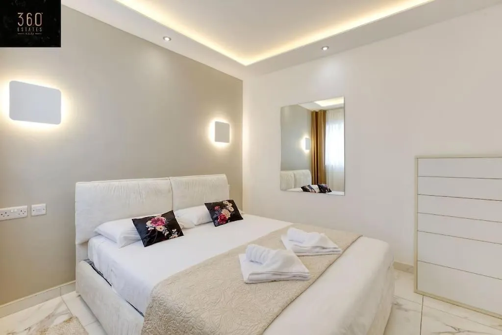 Stylish 1Br Penthouse W Panoramic Views & Bbq By 360 Estates Apartment Gzira Malta