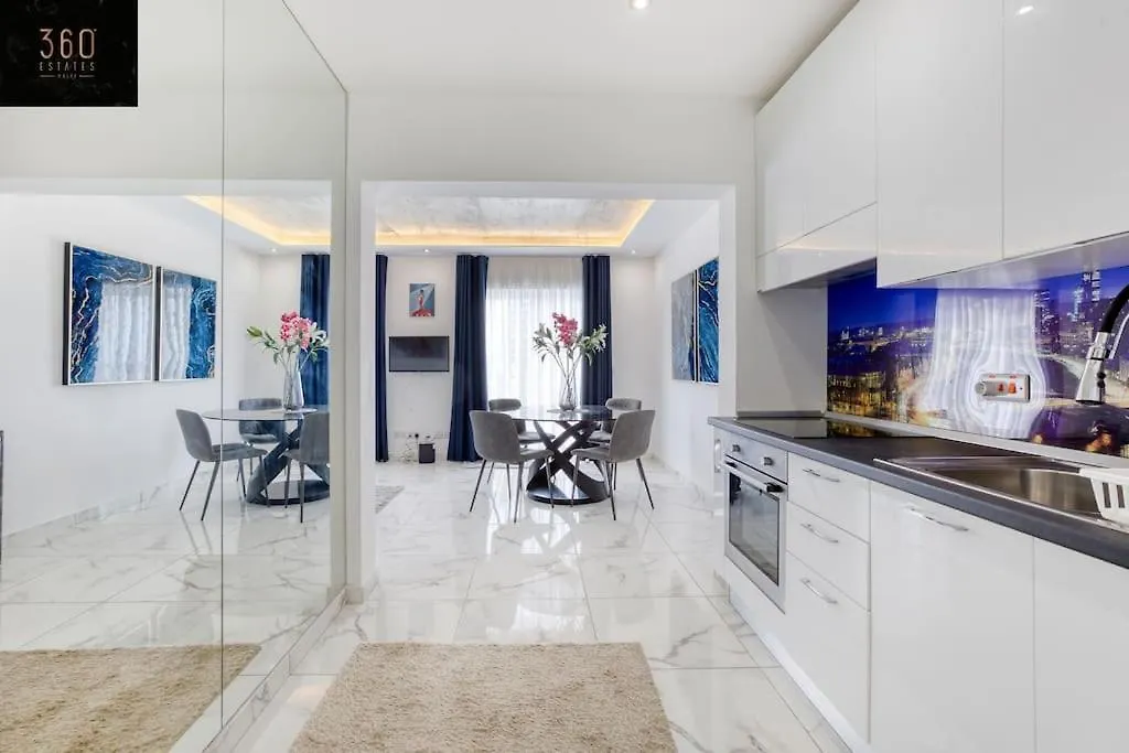 Stylish 1Br Penthouse W Panoramic Views & Bbq By 360 Estates Apartment Gzira